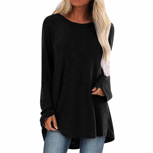 Women Oversized Long Sleeve T-shirt